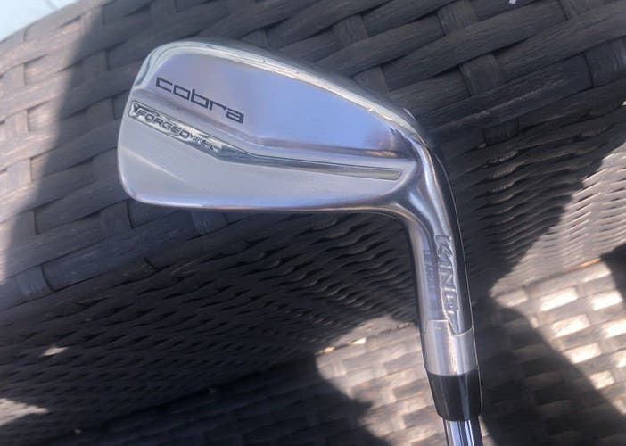 Cobra King Forged Tec 7 Iron, 2022, Steel Regular, Authentic Demo/Fitting