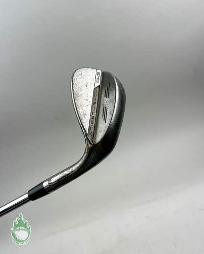 Used RH Titleist Vokey SM8 Raw K Grind Wedge 58*-14 S200 Stiff Steel Golf Club