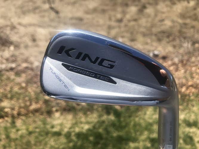 Cobra King Forged Tec 7 Iron, 2020, Steel Regular, +1", Authentic Demo/Fitting
