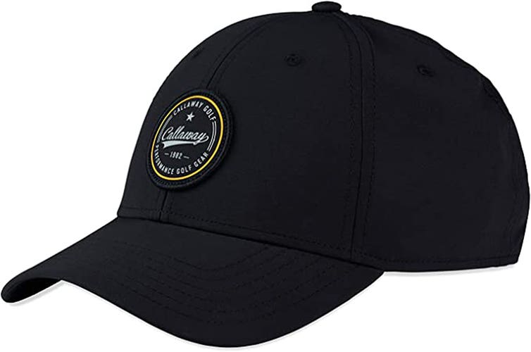 NEW 2023 Callaway Golf Opening Shot Black Adjustable Snapback Golf Hat/Cap