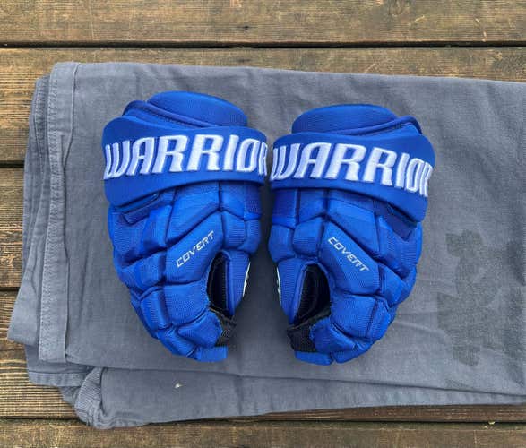 New Warrior Covert QRL Pro Custom Gloves 13" Blue