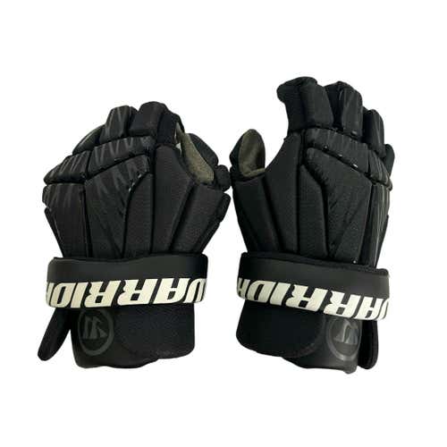 Used Warrior Burn Next Sm Junior Lacrosse Gloves