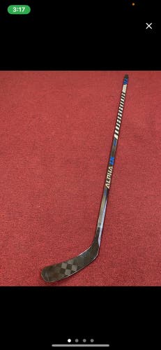 Used Senior Warrior Right Handed W71 Pro Stock Alpha LX Pro Hockey Stick