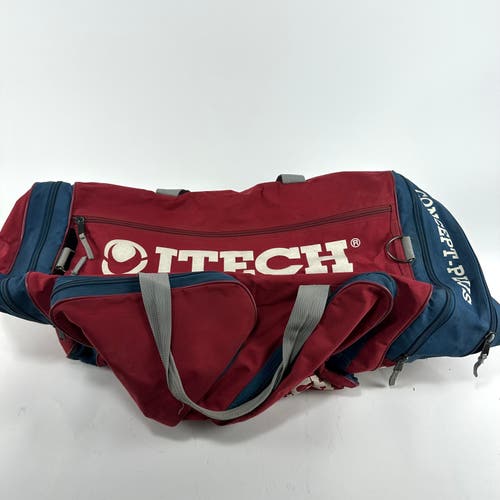 Used Maroon and Nayy Blue Itech Player Bag - Senior