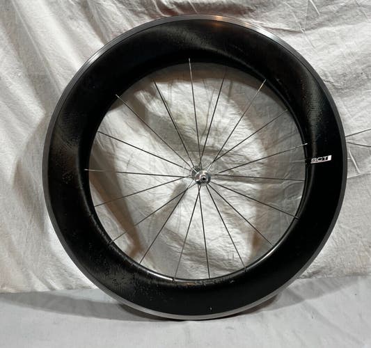 HED SCT 18-Spoke Lightweight Carbon Fiber 700C Front Wheel CLEAN Fast Shipping