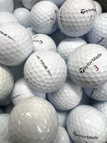 TaylorMade TP5X        15 Near Mint White TP5X AAAA Used Golf Balls