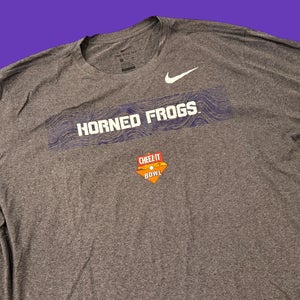 NCAA TCU Horned Frogs Nike Team Issued Cheez-It Bowl XXL Long Sleeve T-Shirt