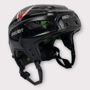 Pro Stock Used Bauer Small Medium Hyperlite Black Helmet