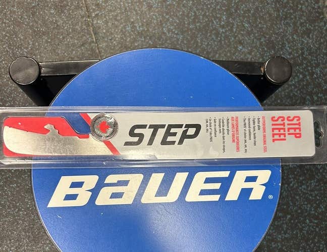 New Pro Stock Ice Hockey Skate Blade Step Steel XL Bauer Edge Holder  280mm