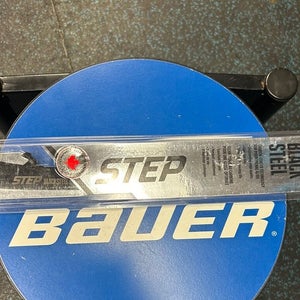 New Pro Stock Hockey Skate Blade Black Step Steel XL Bauer Edge Holder  288mm