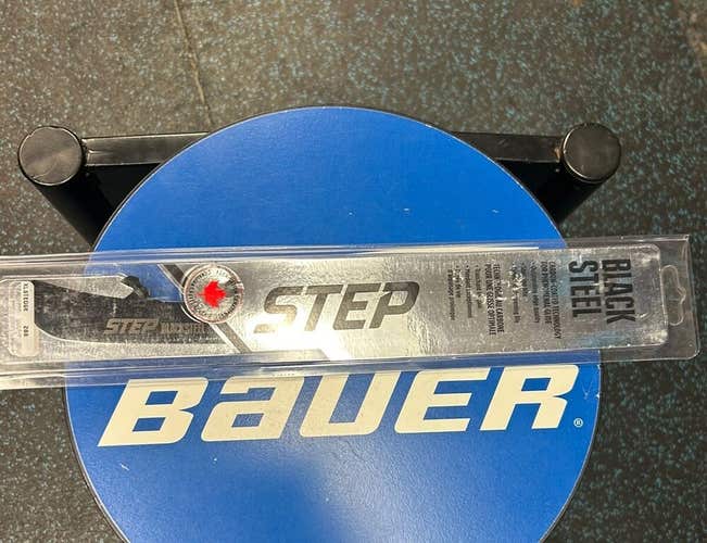 New Pro Stock Hockey Skate Blade Black Step Steel XL Bauer Edge Holder  288mm