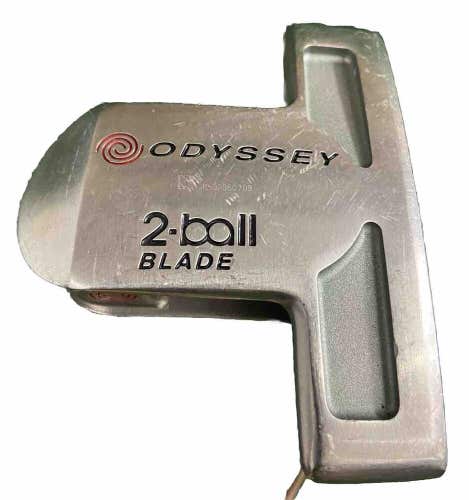Odyssey White Hot 2-Ball Blade Putter Steel 32 Inches W/Label & Scotty Grip RH