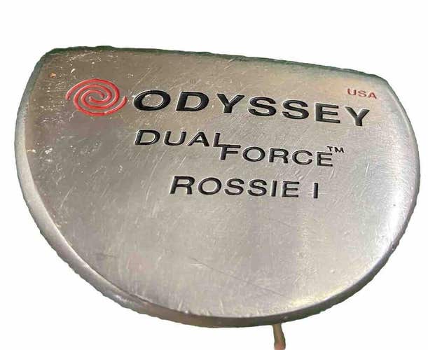 Odyssey Rossie I Dual Force Mallet Putter Steel 34.5" With Nice Grip RH