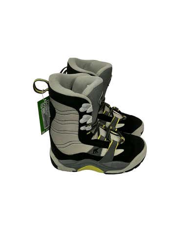 Used Snowjam Renegade Junior Snowboard Boots Size 2