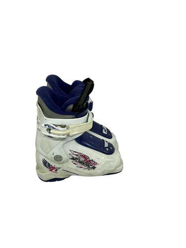 Used Nordica Team Girls' Downhill Ski Boots Size 17.5