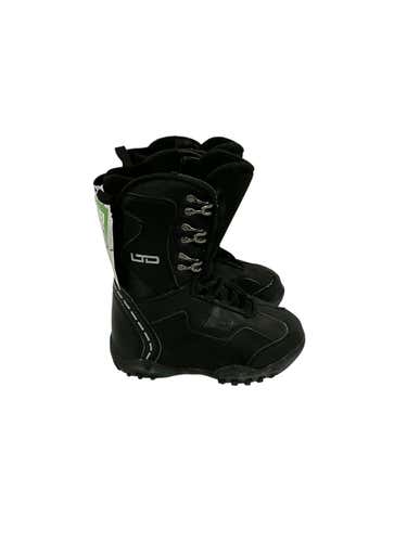 Used Ltd Boys Junior Snowboard Boots Size 3
