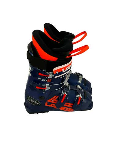 Used Lange Rsj 65 Junior Downhill Ski Boots Size 22.5