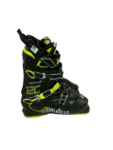 Used Dalbello Krypton 120 Men's Downhill Ski Boots Size 27.5