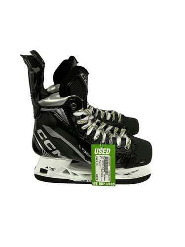 Used Ccm Tacks Vector Plus Senior Ice Hockey Skates Size 7.5 D