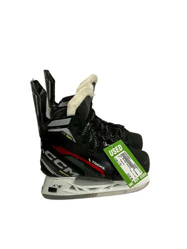 Used Ccm Tacks As-580 Junior Ice Hockey Skates Size 1d