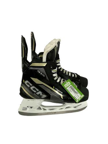 Used Ccm Tacks As-570 Senior Ice Hockey Skates Size 8d