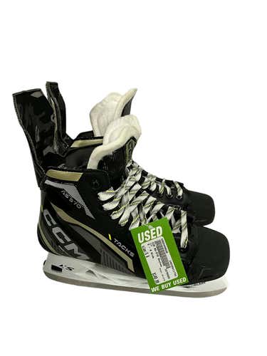 Used Ccm Tacks As-570 Senior Ice Hockey Skates Size 8 Ee