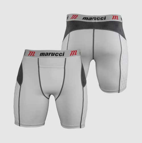 New Marucci Elite Padded Sliding Short W Cup Medium