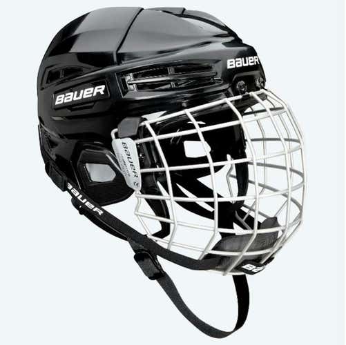 New Bauer Ims 5.0 Helmet Combo Black Medium