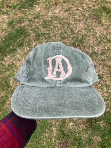 Deerfield Academy Strapback Hat Green