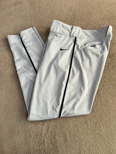 Nike Vapor Select Dri Fit  Men’s Gray Baseball Pants