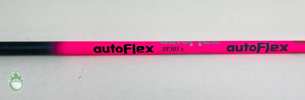 New AutoFlex Korea Hidden Tech. SF505X Pink/Black Graphite Wood Shaft .335