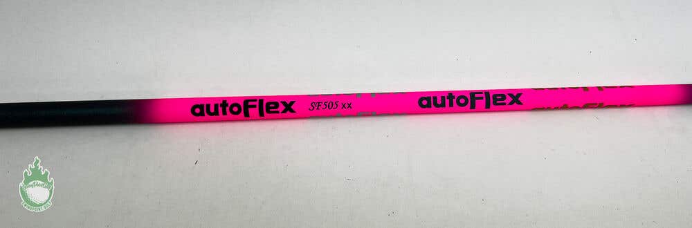 New AutoFlex Korea Hidden Tech. SF505XX Pink/Black Graphite Driver Shaft .335