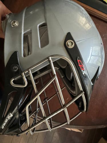 Silver Cascade CPX Lacrosse Helmet
