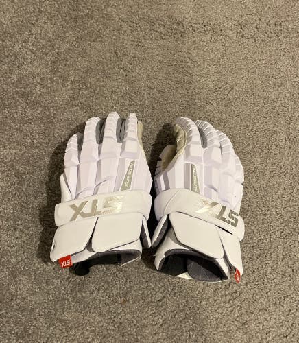 New  STX Large Rzr Lacrosse Gloves