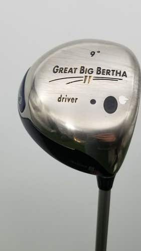 CALLAWAY GREAT BIG BERTHA DRIVER 9* STIFF CALLAWAY GBB SHAFT FAIR