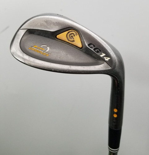 CLEVELAND CG14 ZIPGROOVES LOB WEDGE 58*/12 WEDGE TRACTION SHAFT FAIR