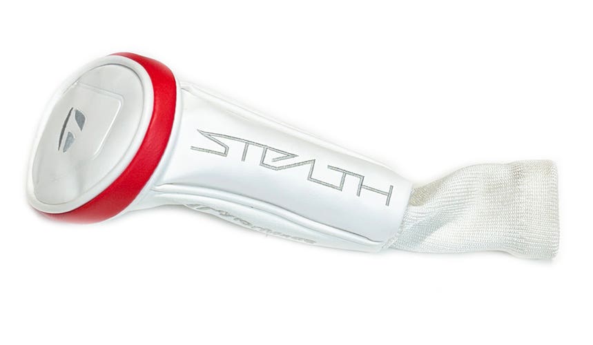Ladies TaylorMade Golf Stealth Red/White Hybrid Headcover