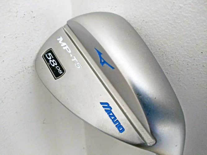 Mizuno MP-T5 Lob Wedge 58* 08* (CUSTOM SATIN, Blue/White) Forged LW Golf Club
