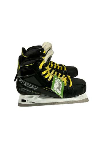 Used Ccm Tacks 9370 Senior 9 D - R Regular Goalie Skates