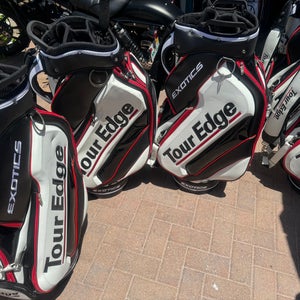 Tour Edge exotics Golf Staff Bag  DEMO unit  With club dividers