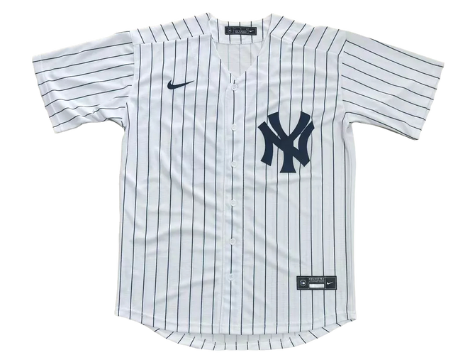 Juan Soto White New York Yankees Jersey Throwback Size XL