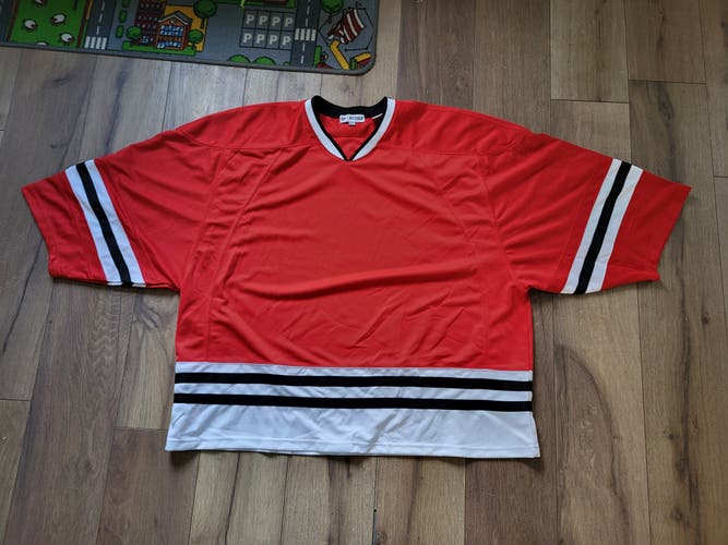 Red Used Goalie Cut Adult Unisex Jersey