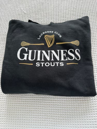 BN Guinness Stouts Lacrosse Hoodie by Power Tek XL