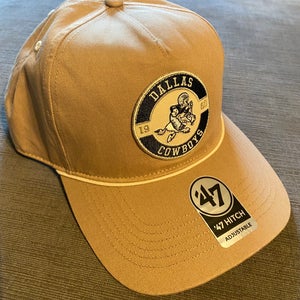 New Dallas Cowboys hat with vintage logo