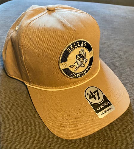 New Dallas Cowboys hat with vintage logo