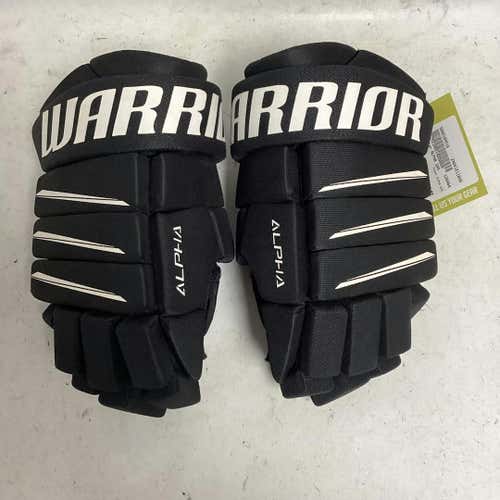 Used Warrior Alpha Qx5 13" Hockey Gloves