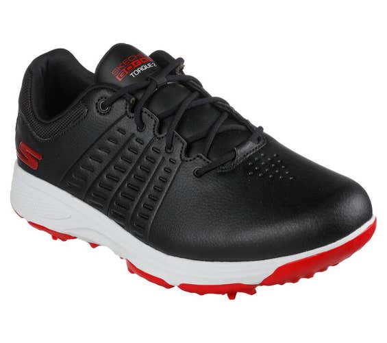 Skechers Go Golf Torque 2 Shoes (Black/Red, 10.5, Medium) NEW