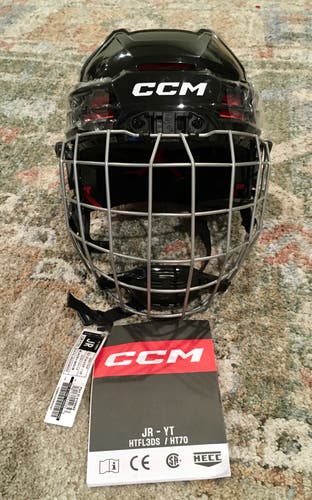New Youth CCM Tacks 70 Helmet with Cage