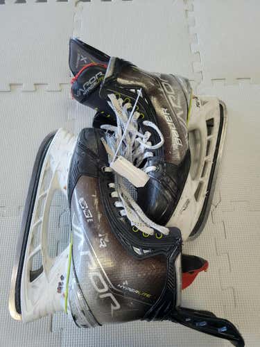 Used Bauer Hyper Lite X Senior 10 Ice Hockey Skates