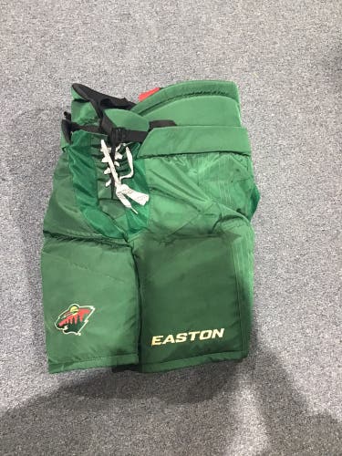 Used Large Minnesota Wild Senior Easton Pro Stock Hockey Pants